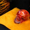 Orange skull